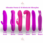 Vibrador Ponto G 10 Níveis de Vibrações - Pretty Love