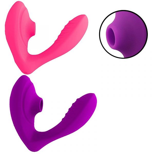 Vibrador Duplo Estimulo com Pulsação