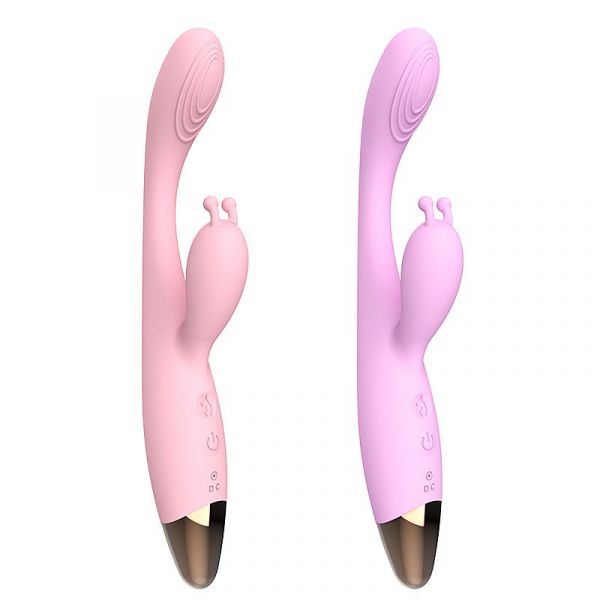 Vibrador Duplo Estimulo com Aquecimento