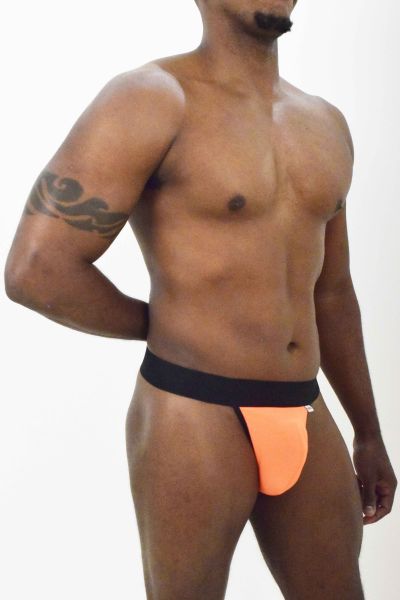 Jockstrap Fio com Elástico Laranja