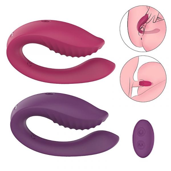 Vibrador de Casal com Controle