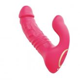 Vibrador Duplo Estímulo com Vai e Vem - Wilde