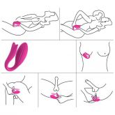 Vibrador de Casal com Controle Remoto - Ariel