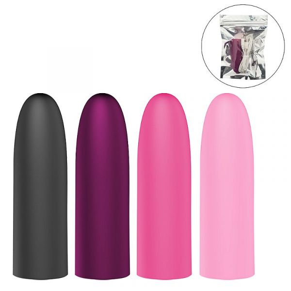 Vibrador Bullet Recarregável Formato de Bala 10 níveis