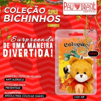 Chaveiro Fêmea - Urso