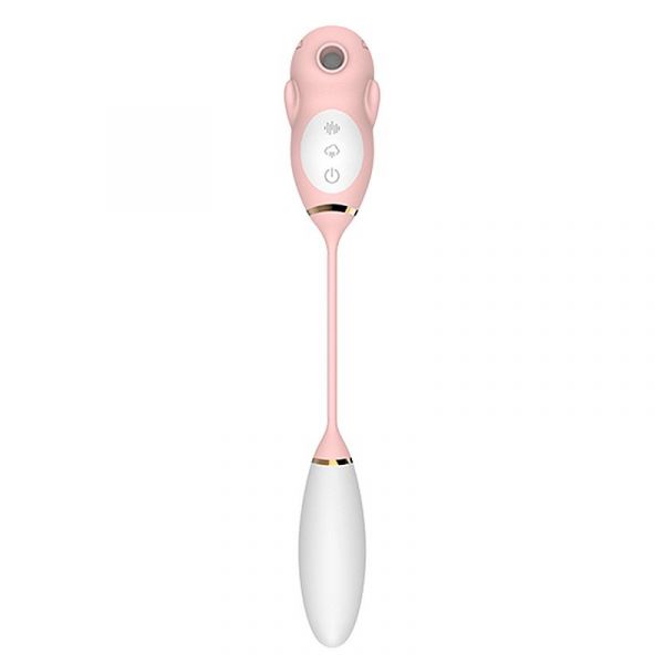 Vibrador Duplo Estimulo com Vibração e Pulsação - Mouse