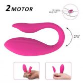 Vibrador de Casal com Controle Remoto - Ariel