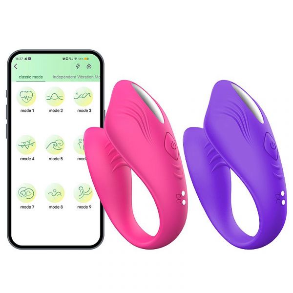 Vibrador de Casal - ELA Bluetooth