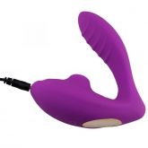 Vibrador Duplo Estimulo com Pulsação