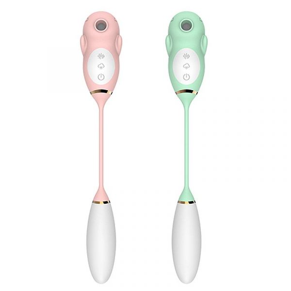 Vibrador Duplo Estimulo com Vibração e Pulsação - Mouse