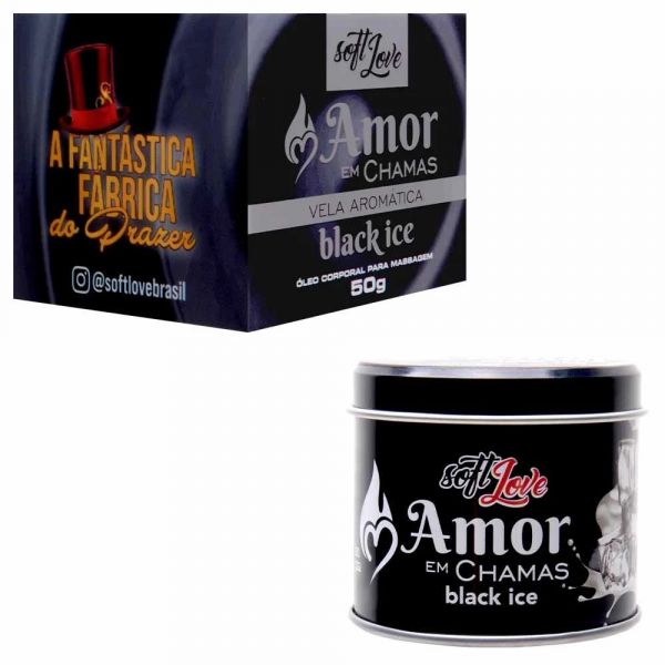 Vela Aromática Amor Em Chamas