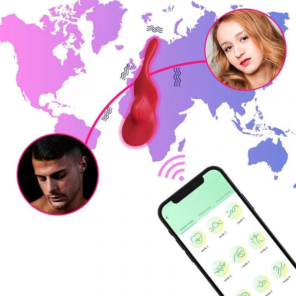 Vibrador de Calcinha via APP - Déli