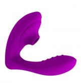 Vibrador Duplo Estimulo com Pulsação