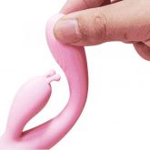 Vibrador Duplo Estimulo com Aquecimento