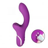 Vibrador Duplo Estimulo com Pulsação e Dedilhar / Tapping - Lord