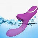 Vibrador Duplo Estimulo com Pulsação e Dedilhar / Tapping - Lord