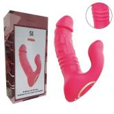 Vibrador Duplo Estímulo com Vai e Vem - Wilde