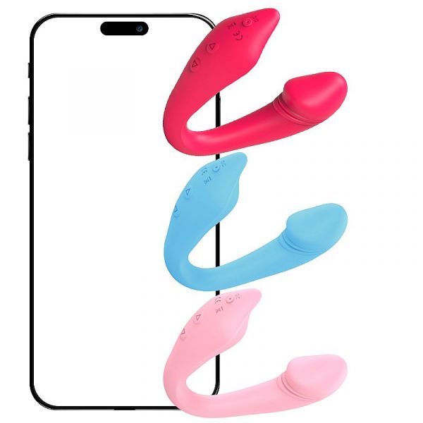 Vibrador Duplo Estímulo Via APP