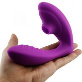 Vibrador Duplo Estimulo com Pulsação