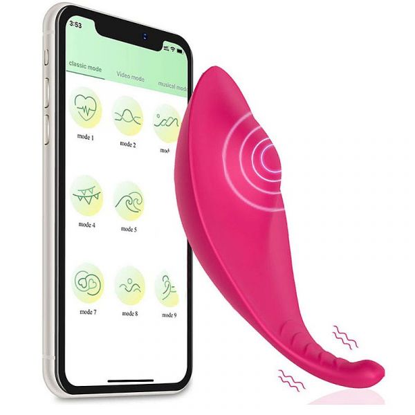 Vibrador de calcinha - À Longa distância - App