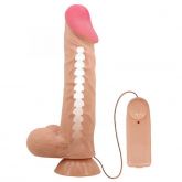 Protese 24x5 cm Vibrador de Multi-Velocidade - Sliding Skin