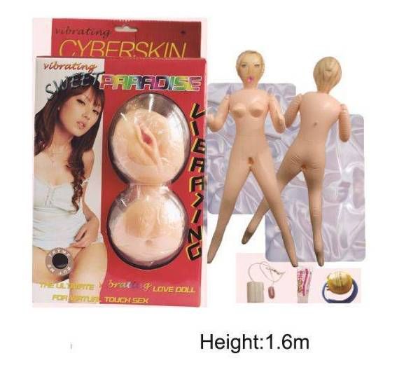 Boneca Inflável - Vagina e Ânus em Cyberskin