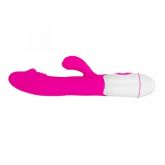 Vibrador Duplo Estimulo Recarregável de Ponto G e Clitóris