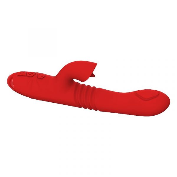 Vibrador Duplo Estímulo Sobe e Desce - Phoenix - 3 Motores