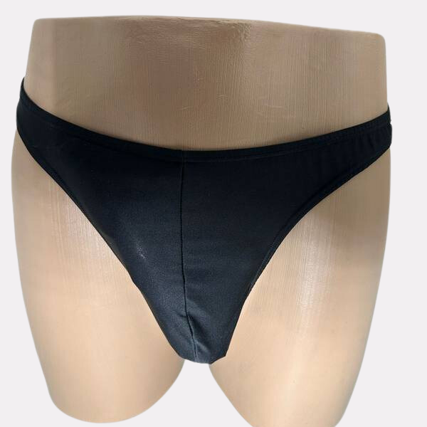 Cueca Fio Microfibra Elástico Rebatido