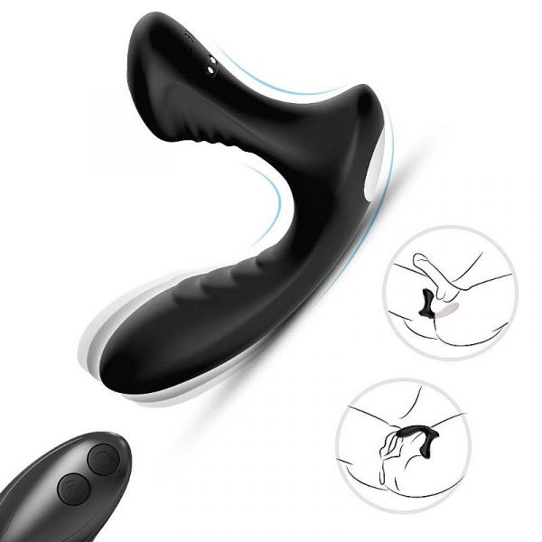 Vibrador de Próstata com Controle Remoto